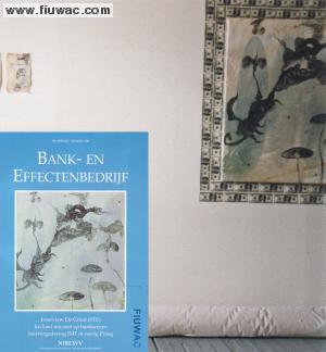 FIUWAC Side Illustration 014-1999 Grotfeldt Dollar Green as cover illustration on annual Banking Re